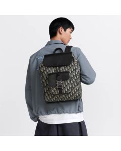Dior Saddle Backpack with Flap