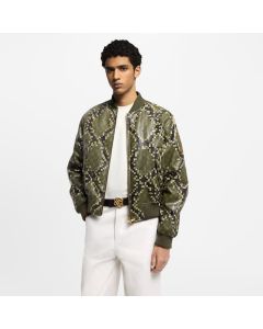 LV Graphic Leather Bomber
