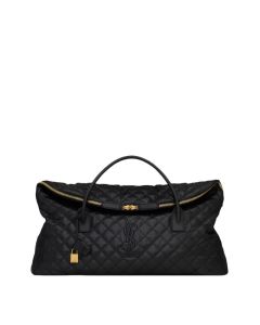 YSL ES GIANT TRAVEL BAG IN QUILTED LEATHER