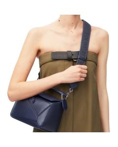 LOEWE Small Puzzle bag in satin calfskin
