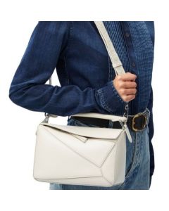 LOEWE Small Puzzle bag in satin calfskin