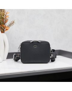 Dior CD Icon Zipped Pouch with Strap