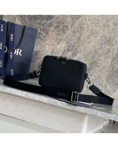 Dior CD Icon Zipped Pouch with Strap