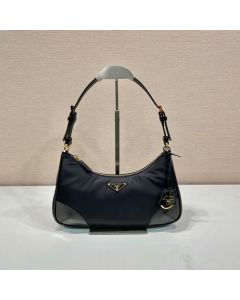 Prada Re-Edition 2002 Re-Nylon and brushed leather shoulder bag