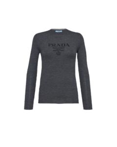 Prada Superfine wool crew-neck sweater