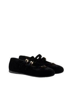 Prada Velvet ballerinas