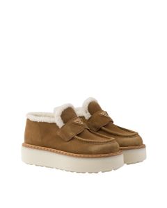 Prada Suede loafers