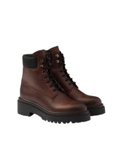 Prada Leather and Re-Nylon booties