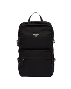 Prada Re-Nylon and Saffiano leather backpack