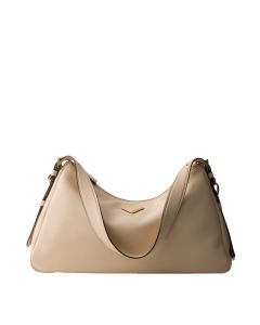 Prada Aimée large leather shoulder bag
