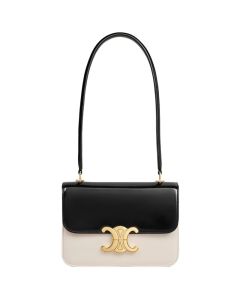 Celine TEEN GARANCE BAG IN BICOLOUR PATENT CALFSKIN