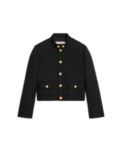 Celine Verneuil jacket in double faced wool tricotine