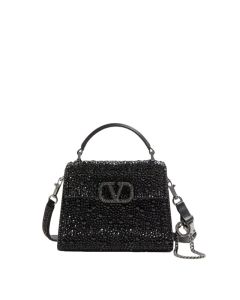 Valentino MINI VSLING HANDBAG WITH SPARKLING EMBROIDERY	