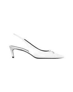 CELINE ALMA TRIOMPHE SLINGBACK in GLOSSY CALFSKIN