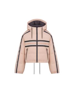 Dior Alps Hooded Cropped Puffer Jacket