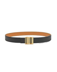 LOEWE graphic belt in classic calfskin