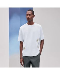 Hermès "Fleurs zigzag" t-shirt