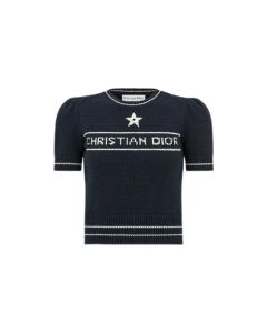 Christian Dior Short-Sleeved Sweater
