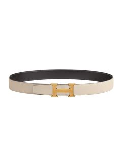 Hermès H belt buckle & Reversible leather strap 32 mm