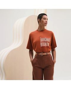 Hermès Short-sleeve sweater with pocket