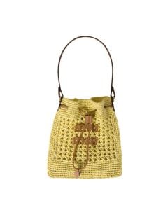 MIU MIU Woven fabric mini-bag