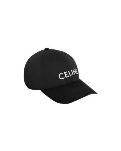 celine baseball cap in cotton