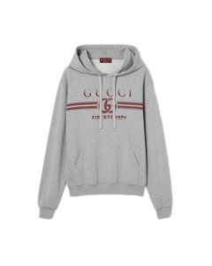 Gucci Cotton jersey hooded sweatshirt