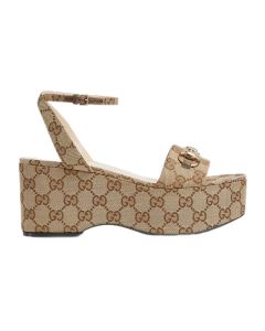 Gucci Women's Horsebit flatform sandal