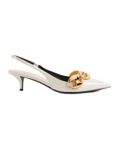 Women's slingback with Gucci Marina Chain