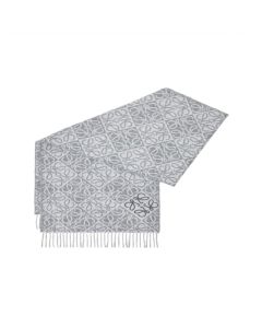 LOEWE Anagram scarf in wool and cashmere