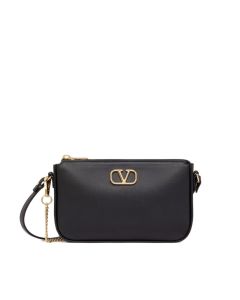 Valentino MINI VLOGO SIGNATURE CALFSKIN CROSSBODY BAG
