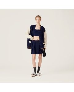 MIU MIU Wool and cashmere skirt