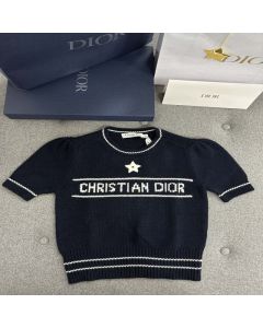 Christian Dior Short-Sleeved Sweater