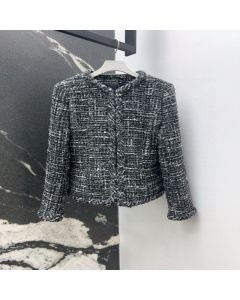 Valentino TWEED MELANGE JACKET
