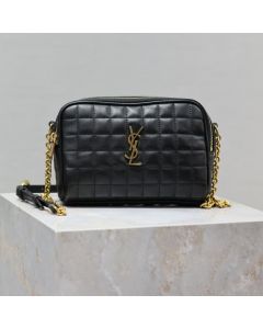 YSL CASSANDRE MATELASSÉ CARRÉ camera bag in lambskin