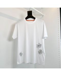 Hermès "Fleurs zigzag" t-shirt