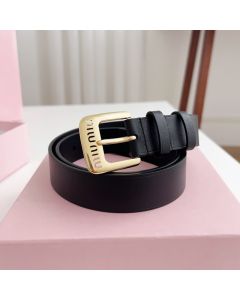 MIU MIU Nappa leather belt