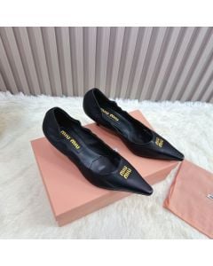 MIU MIU Nappa leather pumps