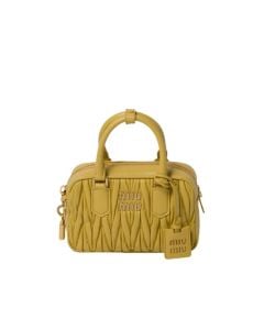 MIU MIU Arcadie matelassé nappa leather bag