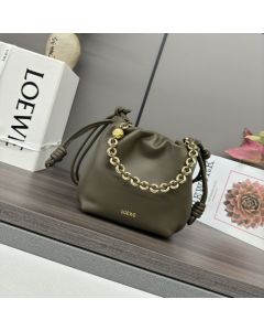 LOEWE Mini Flamenco Purse bag in mellow nappa lambskin