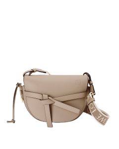 LOEWE Small Gate Dual bag in soft calfskin and jacquard