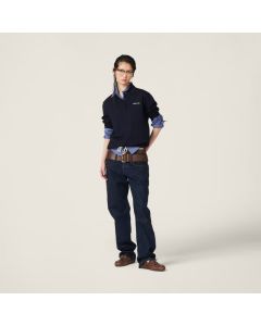 MIU MIU Wool knit polo shirt