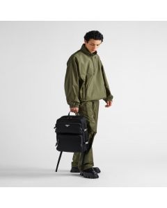 Prada Re-Nylon and Saffiano leather backpack