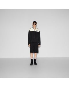 Gucci Technical cotton canvas hooded jacket