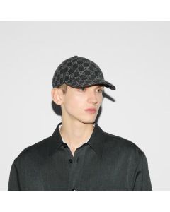 Gucci GG flannel baseball hat