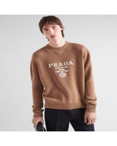 Prada Wool and cashmere crew-neck sweater