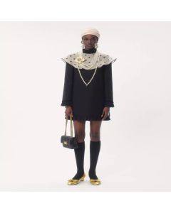 Valentino CREPE COUTURE SHORT DRESS