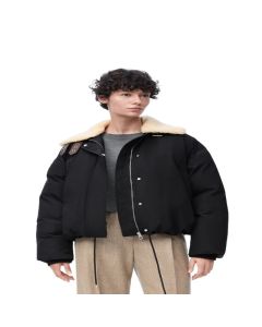 LOEWE Puffer jacket in technical cotton blend