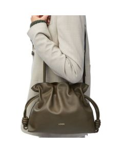 LOEWE Medium Flamenco clutch in nappa calfskin