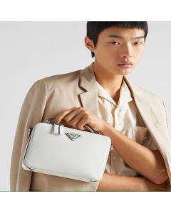Prada Medium Prada Brique Saffiano leather bag
